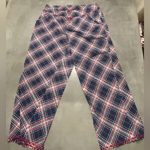 Cacique Multicolor Plaid Lounge Pants